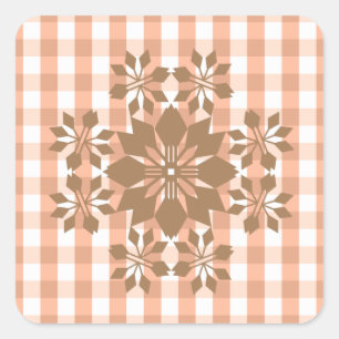 Adesivo Quadrado Christmas Jubilee