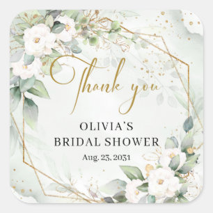 Adesivo Quadrado Chuva de noiva de rosas vermelhas e rosadas em aqu