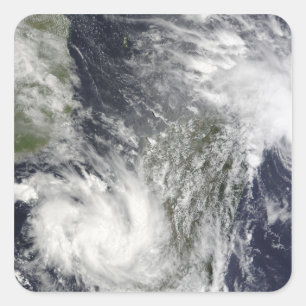 Adesivo Quadrado Ciclones tropicais Eric e Fanele