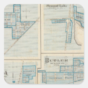 Adesivo Quadrado Cidade de Angola com Fremont