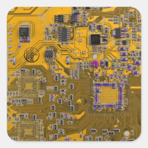 Adesivo Quadrado Circuito Impresso Conjunto PCB Circuito Conselho L