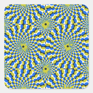 Adesivo Quadrado Círculo de alusão