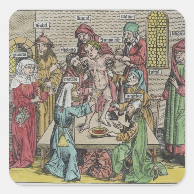 Adesivo Quadrado Circuncisão (Frente)