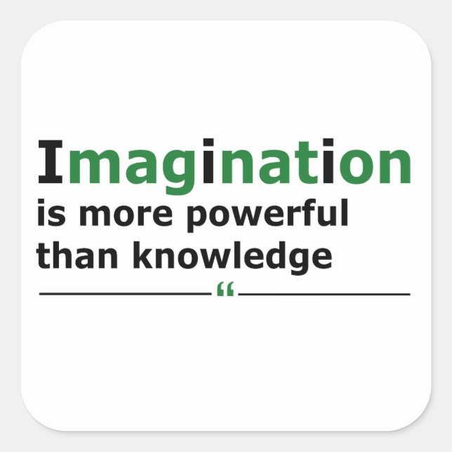 Adesivo Quadrado Citação da vida motivacional (Frente)