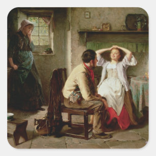 Adesivo Quadrado Ciúme e camisa