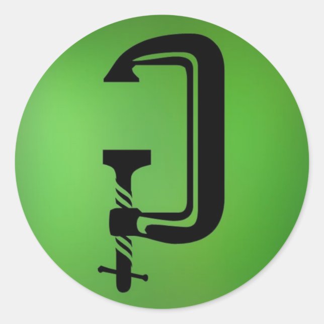 Adesivo Quadrado Clamp AH2010 (Frente)