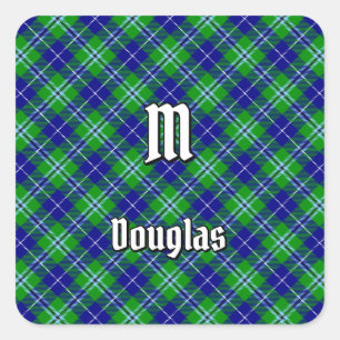 Adesivo Quadrado Clan Douglas Tartan