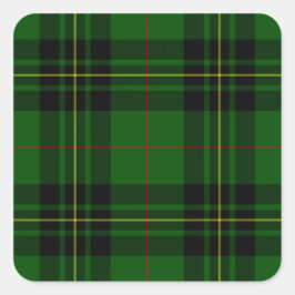 Adesivo Quadrado Clan Forbes Tartan