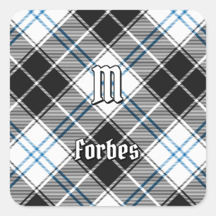 Adesivo Quadrado Clan Forbes Vestido Tartan