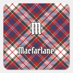 Adesivo Quadrado Clan MacFarlane Dress Tartan