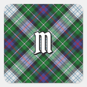 Adesivo Quadrado Clan MacKenzie Dress Tartan Square Sticker
