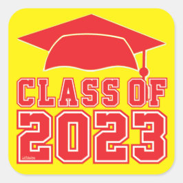 ADESIVO QUADRADO CLASSE DE 2023