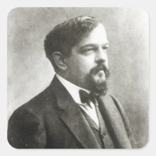 Adesivo Quadrado Claude Debussy, c.1908