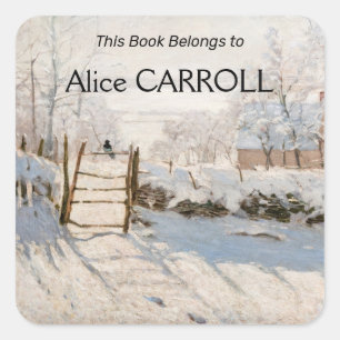 Adesivo Quadrado Claude Monet - A Mídia