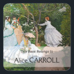 Adesivo Quadrado Claude Monet - Mulheres no Jardim<br><div class="desc">Mulheres no Jardim / Femmes au jardin - Claude Monet,  Petróleo na Canvas, 1866</div>