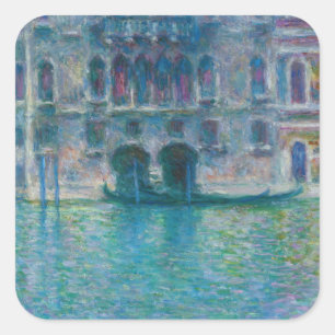 Adesivo Quadrado Claude Monet - Palazzo da Mula