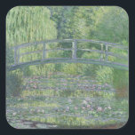 Adesivo Quadrado Claude Monet | Waterlily Pond: Harmonia Verde<br><div class="desc">The Waterlily Pond: Harmonia Verde,  1899 | por Claude Monet | Art Location: Musee d'Orsay,  Paris,  França | Artista francês | Número de recolha de imagens: XIR16688</div>