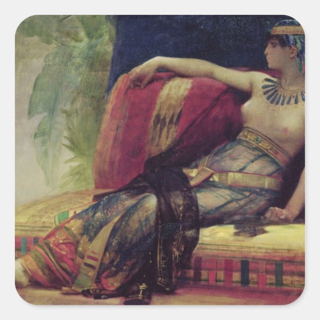 Adesivo Quadrado Cleópatra (Frente)