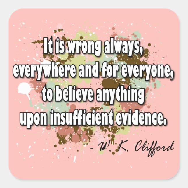 Adesivo Quadrado Clifford (Frente)