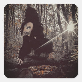 Adesivo Quadrado Clownin' Sticker