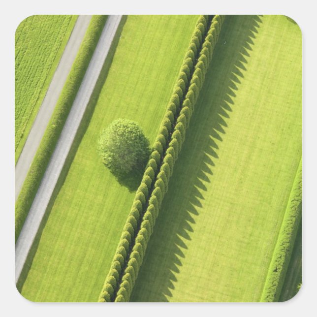 Adesivo Quadrado Cobertura em Hamptons (Frente)