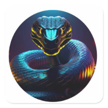 cobra De Cobra Negra Na Sua Cara