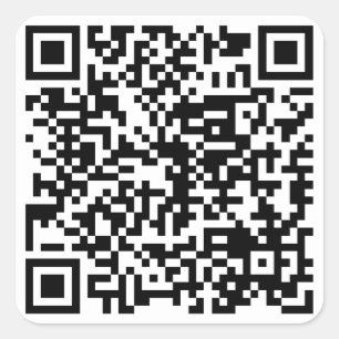 Adesivo Quadrado Código QR