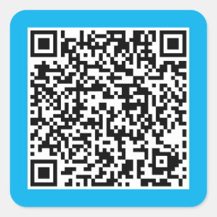 Adesivo Quadrado Código QR