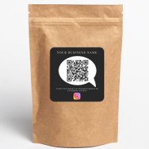 Código qr nome comercial mídia social instagram pr