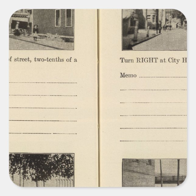 Adesivo Quadrado Cohoes, NY