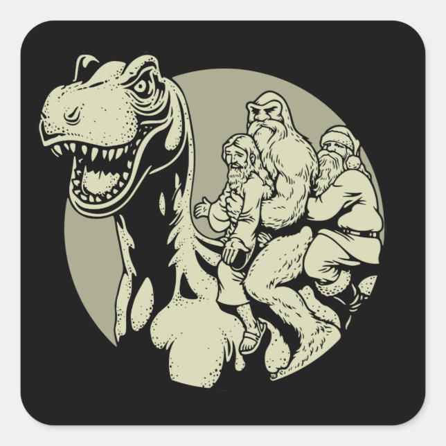 Adesivo Quadrado Coisas Totalmente Verdadeiras (Frente)