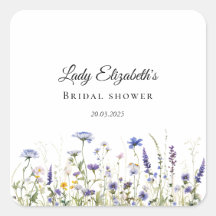Coleção Bridal Blue Wildflower