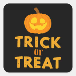 Adesivo Quadrado Coleção de Festas de Halloween!