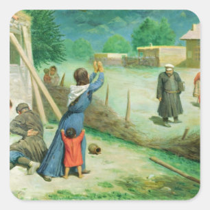 Adesivo Quadrado Coleção média, 1891