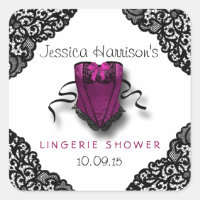 Coletor de Chás de Lingerie preto e colchetes cor-