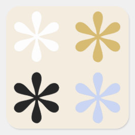 Adesivo Quadrado Coletor Quadrado de Formas