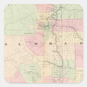Adesivo Quadrado Colorado 9