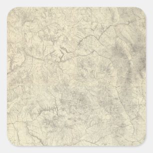 Adesivo Quadrado Colorado composto