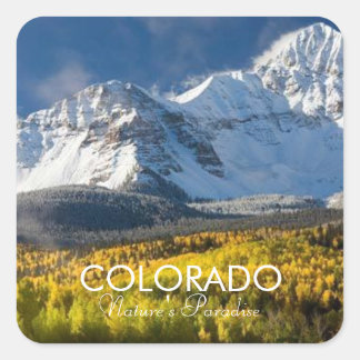Adesivo Quadrado Colorado Sticker
