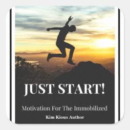 ADESIVO QUADRADO COMECE!