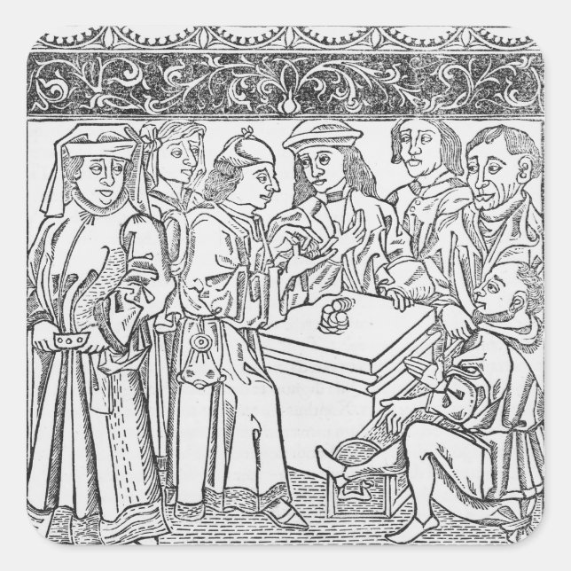 Adesivo Quadrado Comerciantes e Moneilenders (Frente)