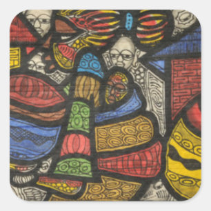 Adesivo Quadrado Comércio