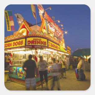 Adesivo Quadrado Comida em Northwest Montana Fair