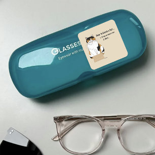 Adesivo Quadrado Como pegar um gato