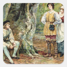Adesivo Quadrado Como Você Gosta - Shakespeare