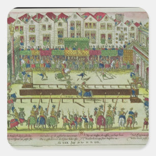 Adesivo Quadrado Competiam durante que Henri II
