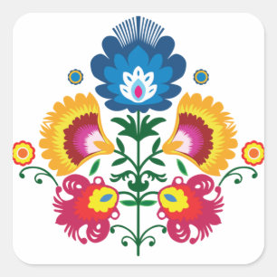 Adesivo Quadrado 💛 💚 💙 Composição do grupo