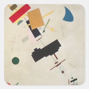 Adesivo Quadrado Composição No.56 de Suprematist, 1936