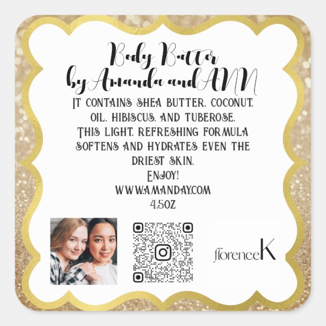 Adesivo Quadrado Compro DE DESCRIÇÃO DO PRODUTO FOTOGRAFAR DO CÓDIG (Frente)