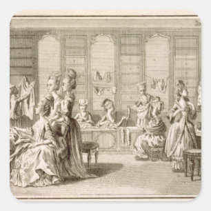 Adesivo Quadrado Compro Fashion, da Enciclopédia de Denis Fez